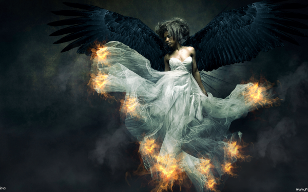 Fantasy Angel Model Manipulation Magical HD Wallpaper | Background Image