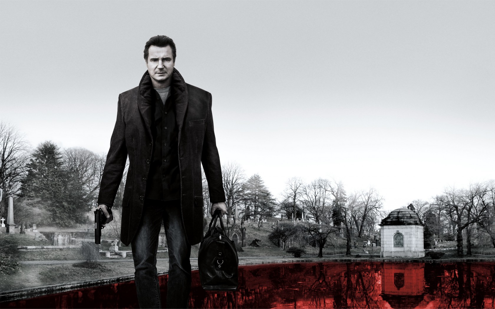 A Walk Among The Tombstones Wallpaper