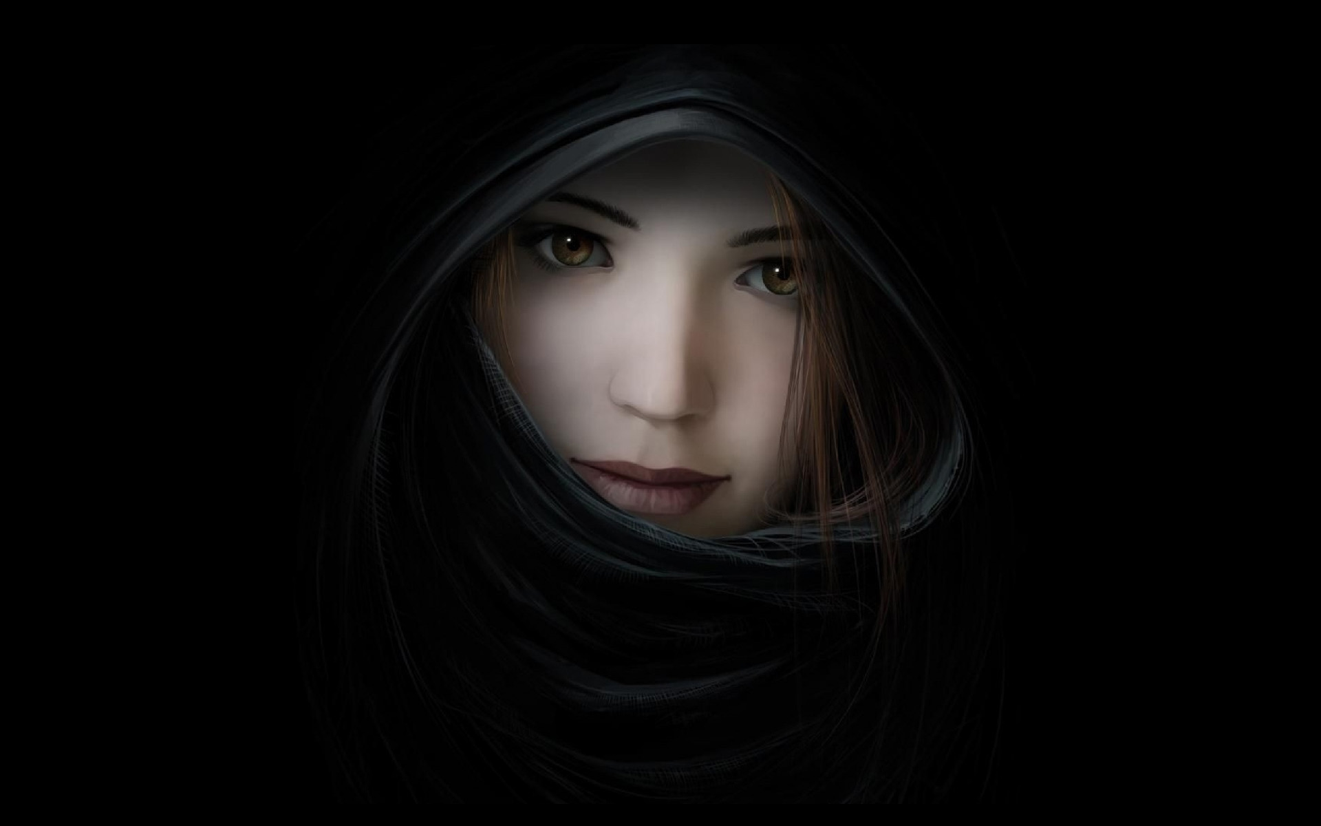 Enigmatic Fantasy Woman - HD Wallpaper