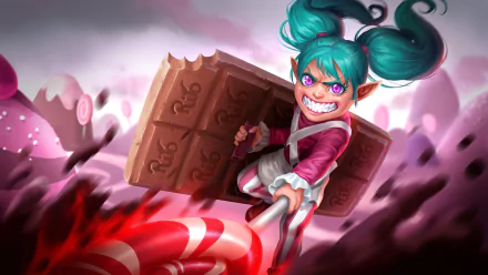 Poppy (League Of Legends) video game League Of Legends HD Desktop Wallpaper | Background Image