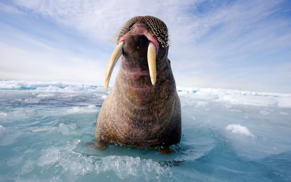Animal walrus HD Desktop Wallpaper | Background Image