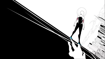 Comic Spider-Gwen HD Desktop Wallpaper | Background Image