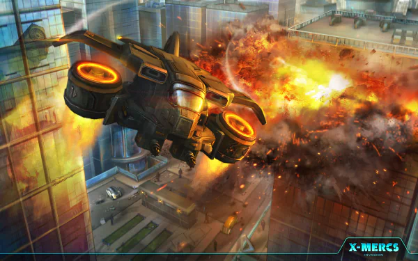 video game X-Mercs HD Desktop Wallpaper | Background Image