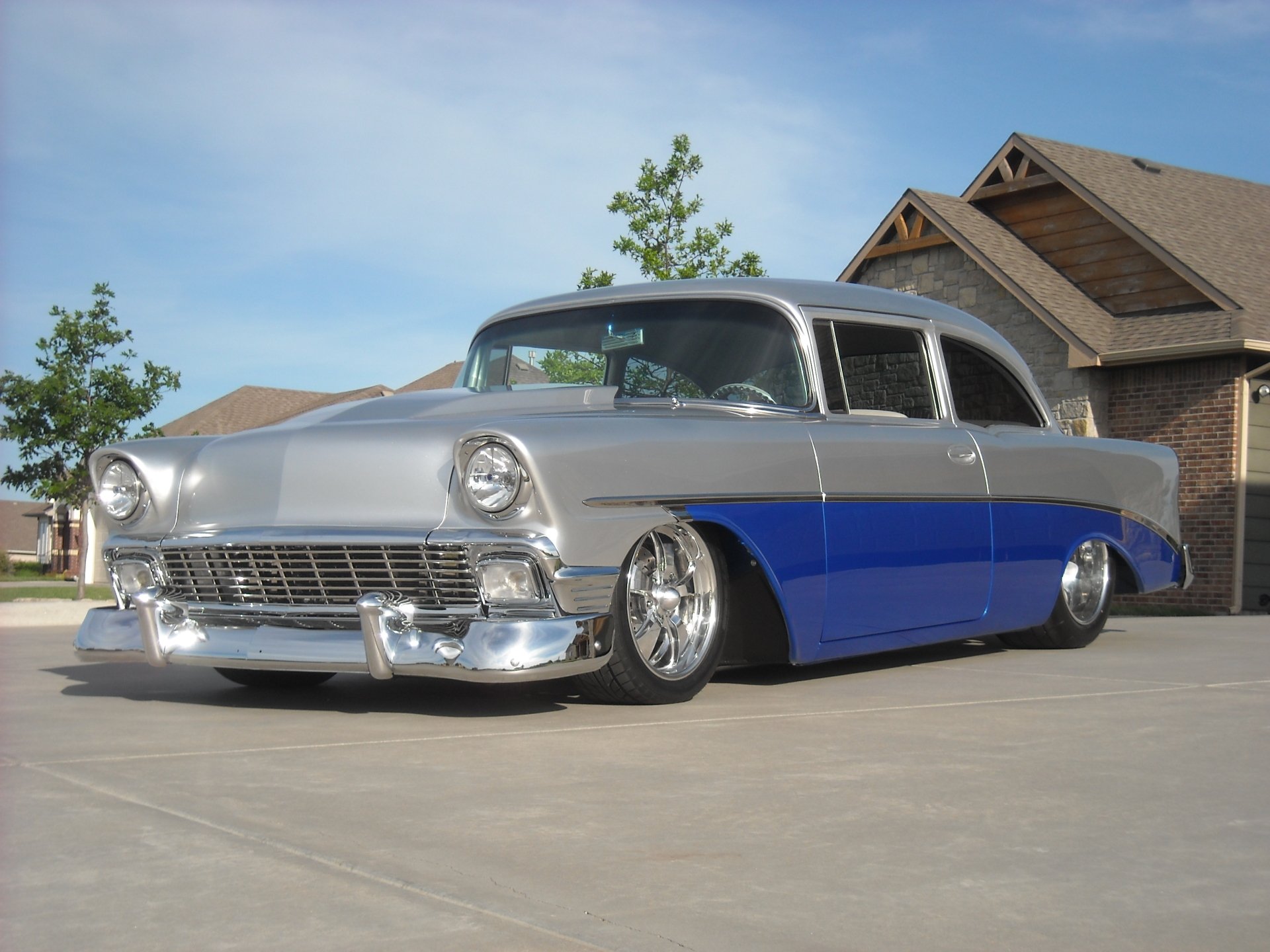 Download Chevrolet Car Vehicle Chevrolet 210 HD Wallpaper