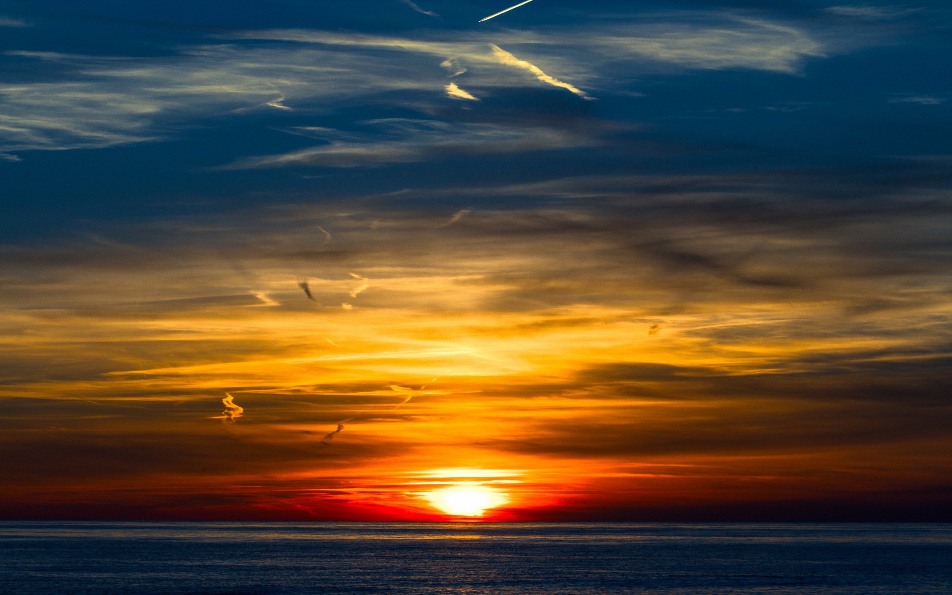 Download Nature Sunset HD Wallpaper