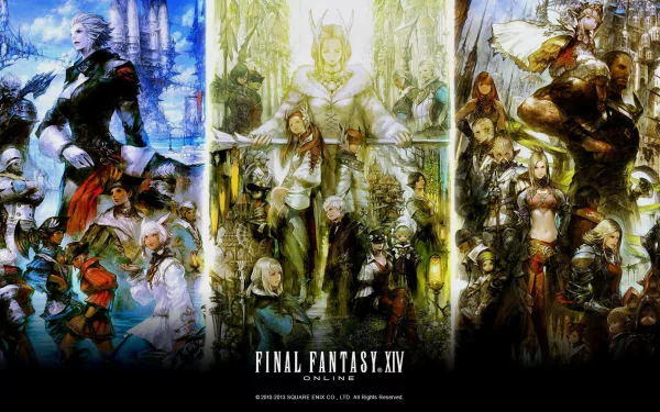 video game Final Fantasy XIV: A Realm Reborn HD Desktop Wallpaper | Background Image