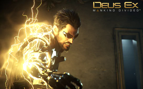 Adam Jensen Deus Ex video game Deus Ex: Mankind Divided HD Desktop Wallpaper | Background Image