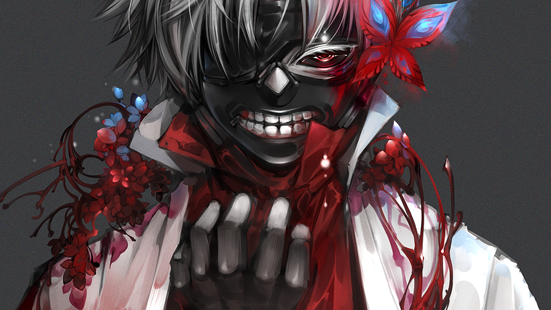 Wallpaper artwork, outdoor, anime, ken kaneki desktop wallpaper, hd image,  picture, background, 44e95b