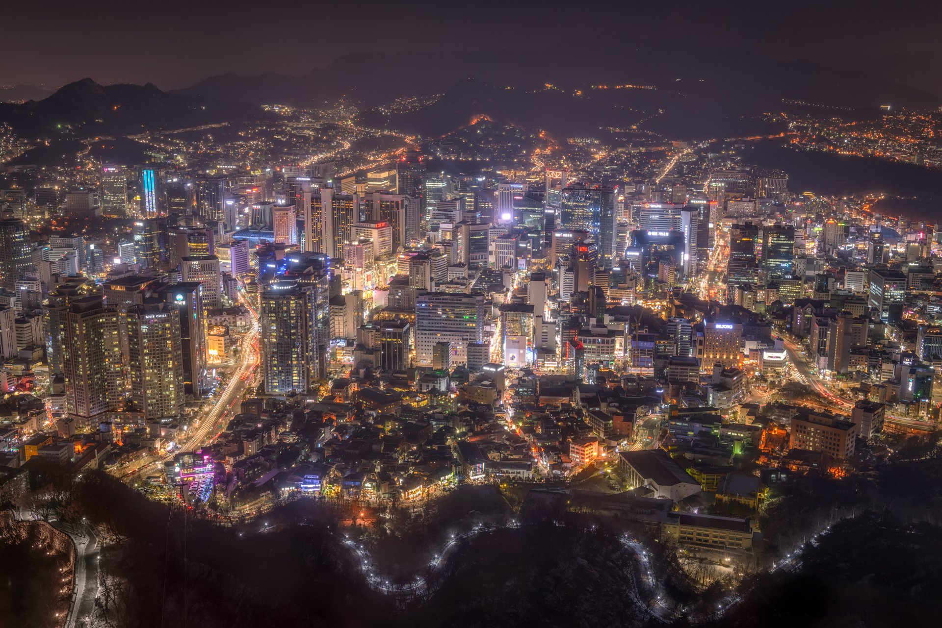 4K Ultra HD Seoul Night Megapolis Cityscape   Thumb 1920 596281 