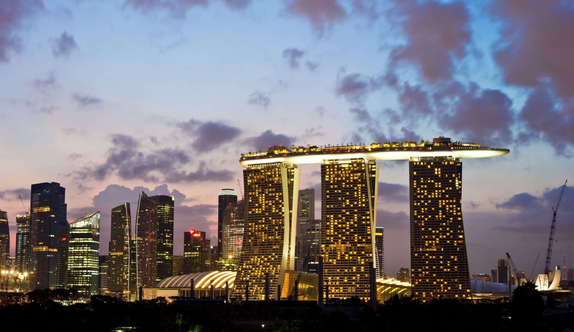 Download Singapore Man Made Marina Bay Sands 4k Ultra HD Wallpaper