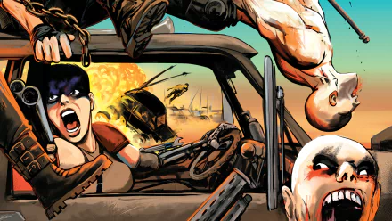 Imperator Furiosa movie Mad Max: Fury Road HD Desktop Wallpaper | Background Image