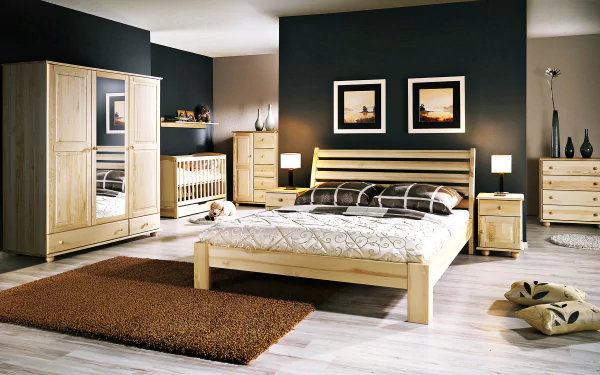 furniture bedroom style interior man made room HD Desktop Wallpaper | Background Image