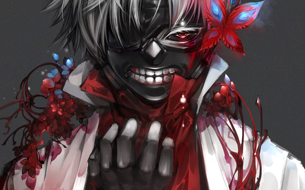 Ken Kaneki Anime Tokyo Ghoul HD Desktop Wallpaper | Background Image