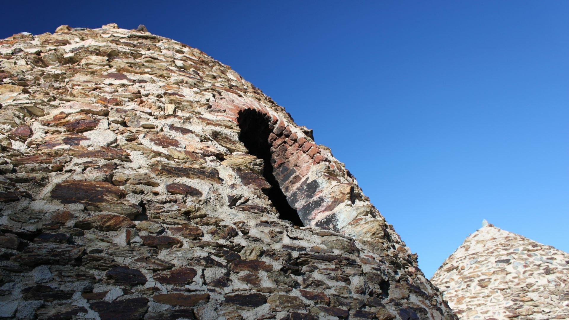 Download Man Made Charcoal Kilns HD Wallpaper