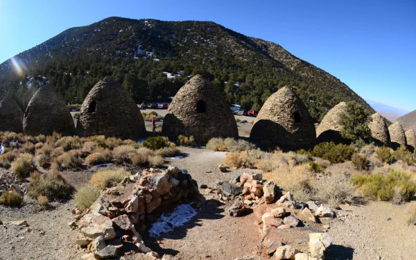 man made Charcoal Kilns HD Desktop Wallpaper | Background Image