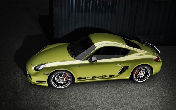 Vehicles Porsche Cayman R Porsche Porsche Cayman Car Green Car HD Wallpaper | Background Image