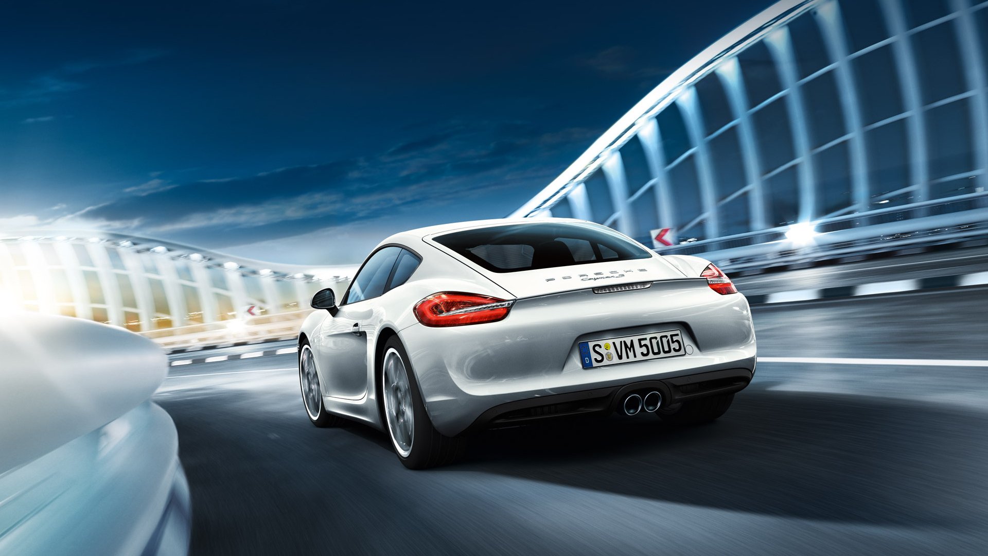 Download Silver Car Car Porsche Porsche Cayman Vehicle Porsche Cayman S HD Wallpaper