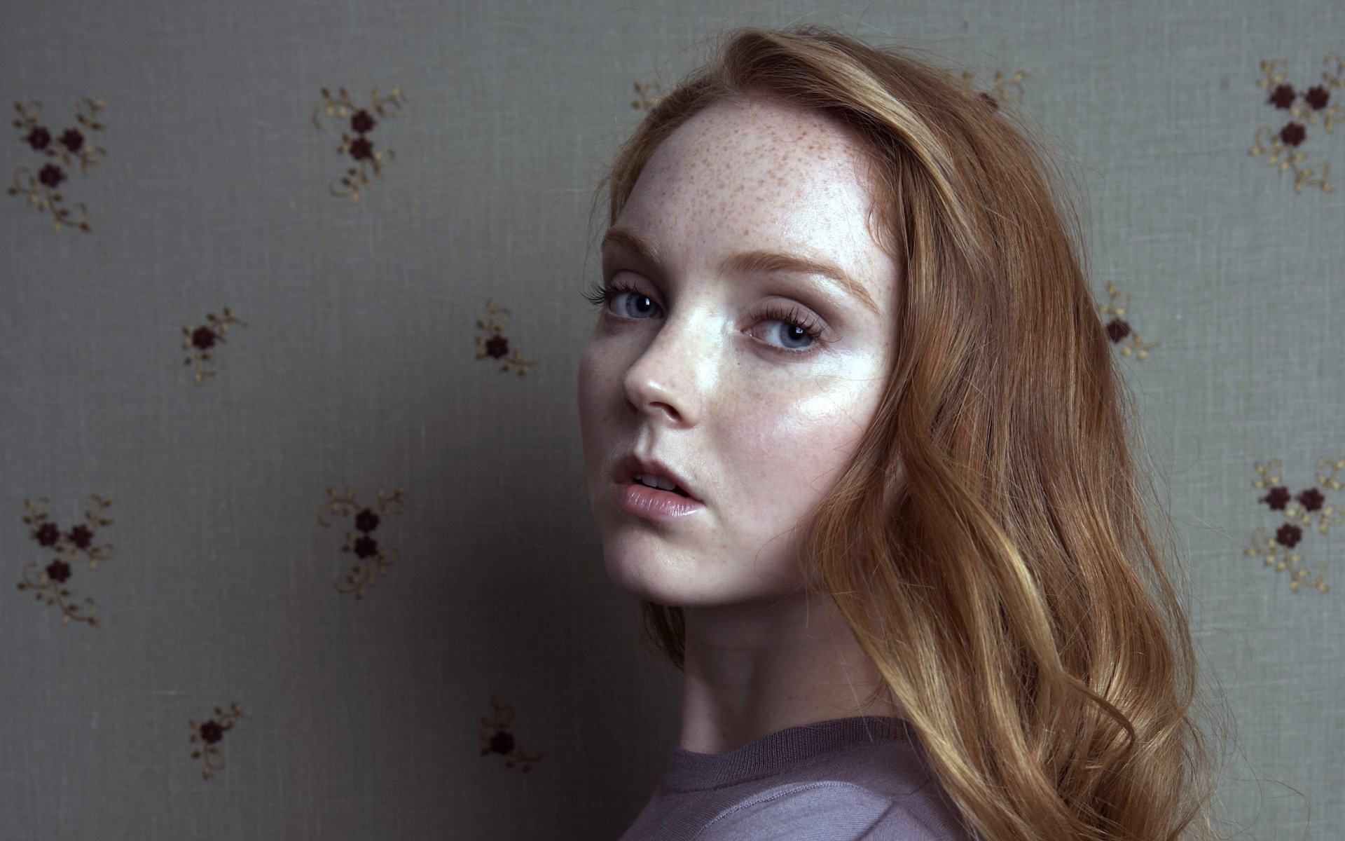 Download English Model Actress Celebrity Lily Cole HD Wallpaper