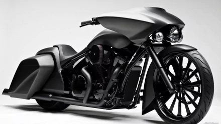 Harley-Davidson black motorcycle vehicle Honda Stateline HD Desktop Wallpaper | Background Image