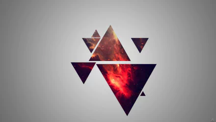 artistic polyscape HD Desktop Wallpaper | Background Image