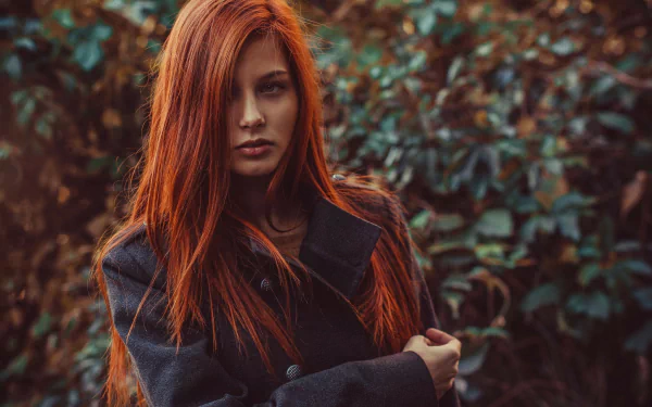 redhead woman model HD Desktop Wallpaper | Background Image
