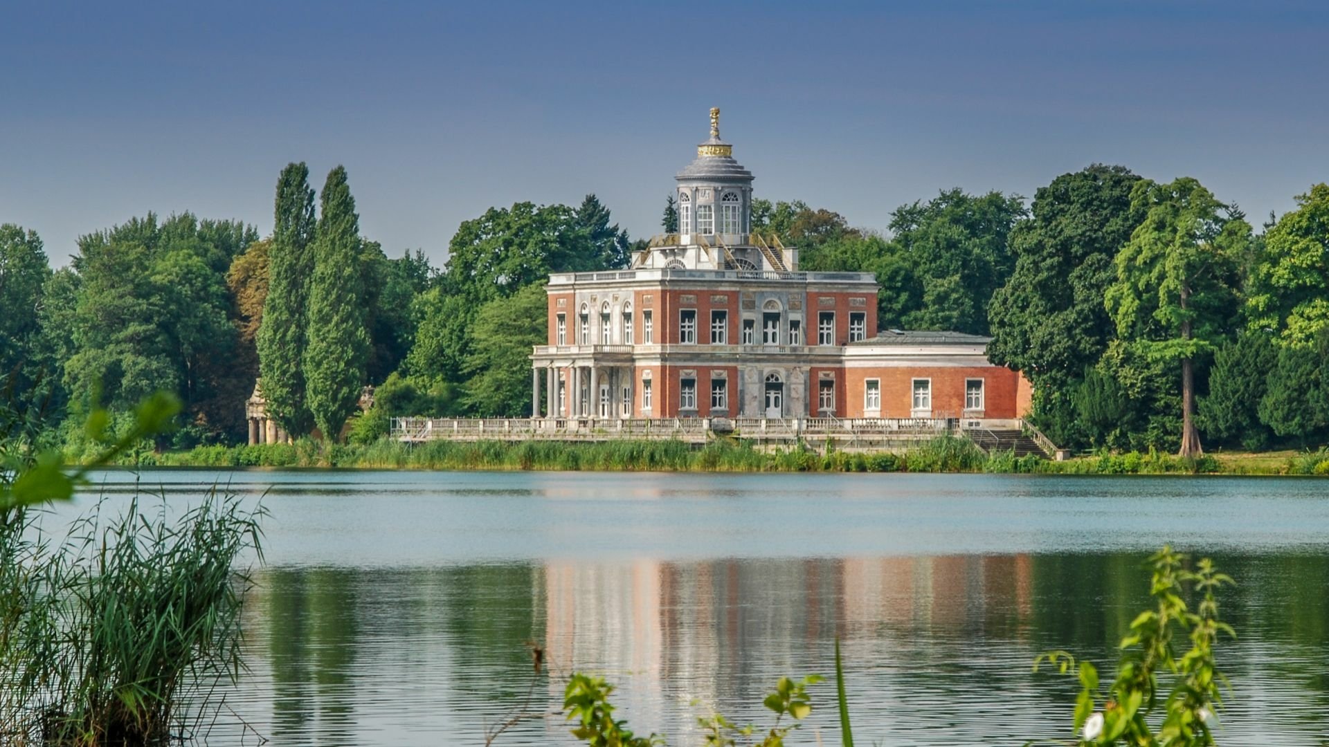 Download Man Made Marmorpalais HD Wallpaper