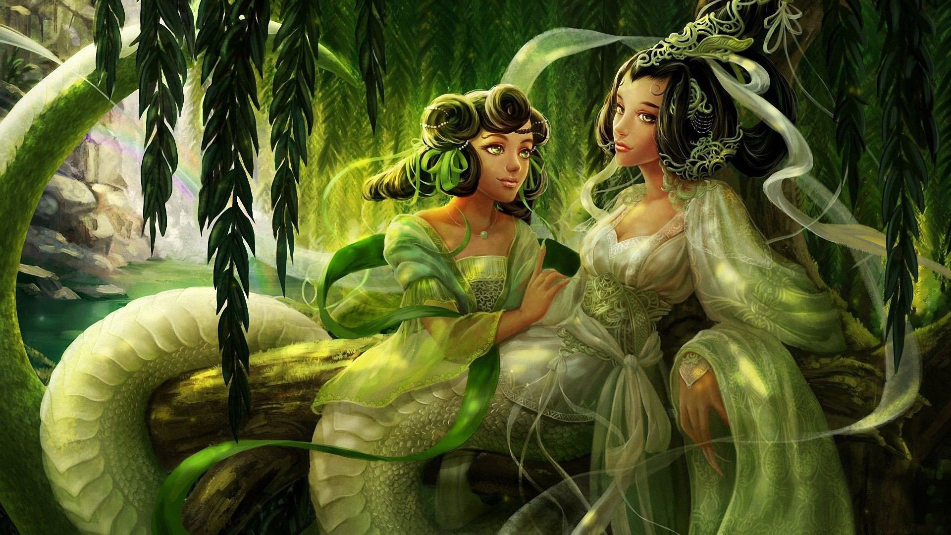 Download Fantasy Woman HD Wallpaper