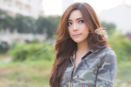 asian model woman Kookai HD Desktop Wallpaper | Background Image