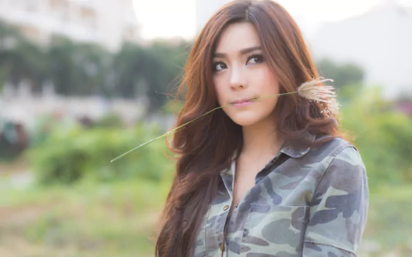 asian model woman Kookai HD Desktop Wallpaper | Background Image
