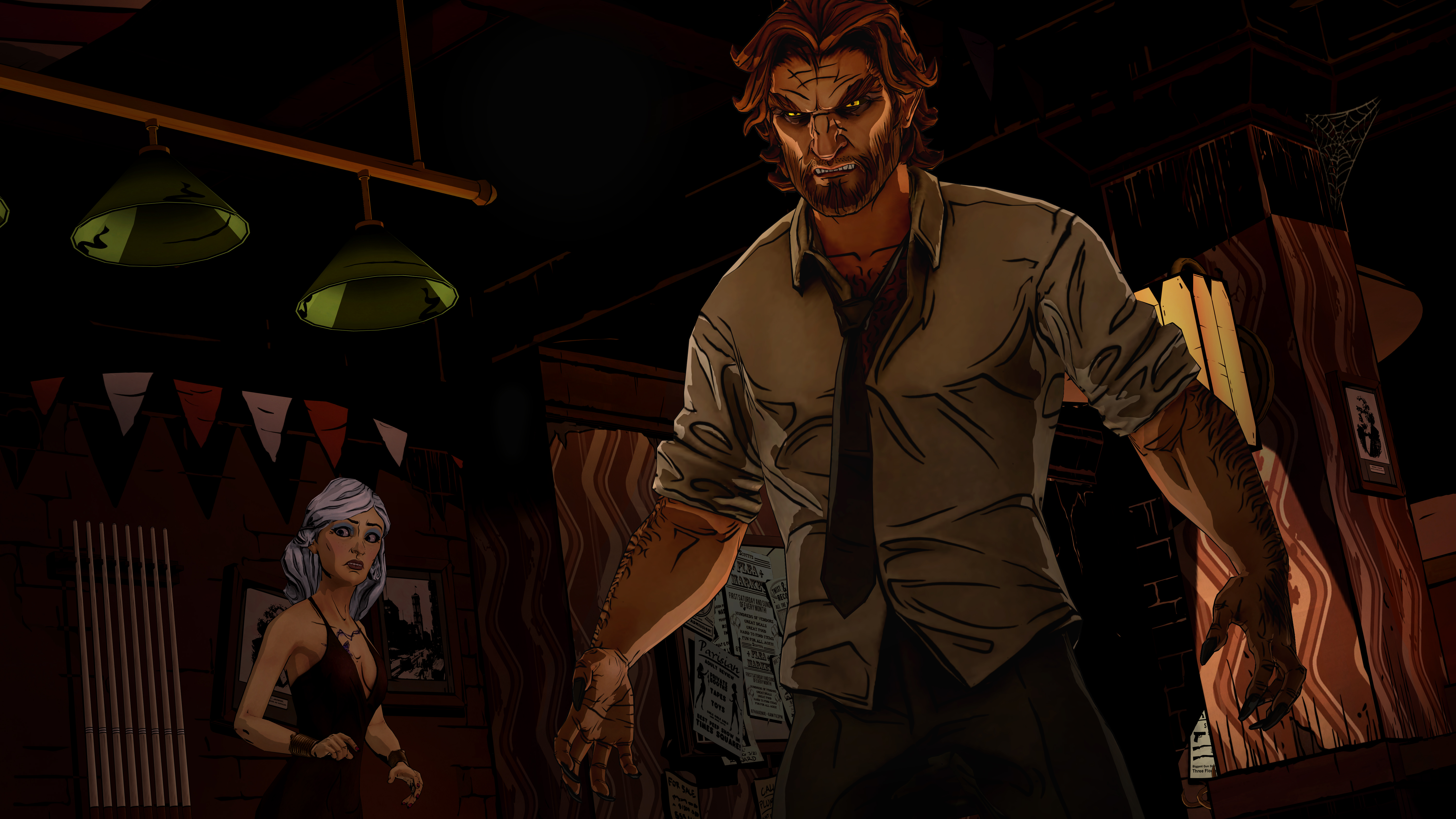 Video Game The Wolf Among Us HD Wallpaper | Background Image