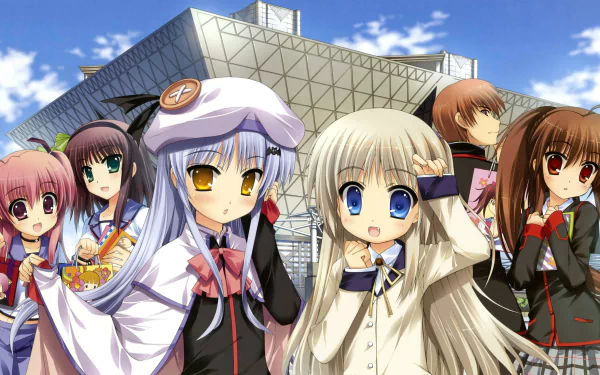 Anime Little Busters! HD Desktop Wallpaper | Background Image