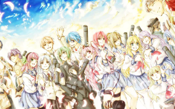 Anime Angel Beats! HD Desktop Wallpaper | Background Image