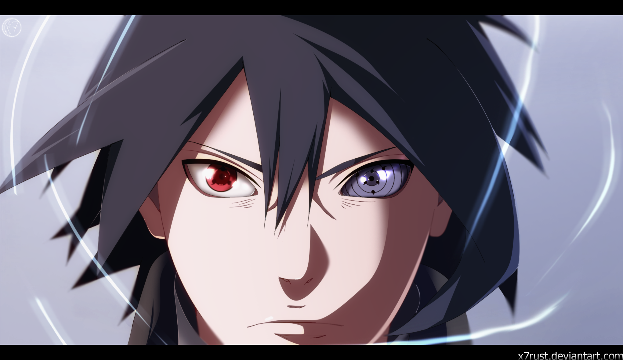 uchiha madara sharingan and rinnegan