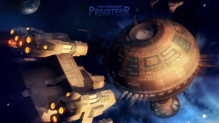 video game Wing Commander Privateer HD Desktop Wallpaper | Background Image