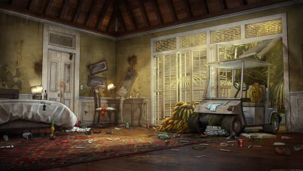  Archer Setting Hotel Room