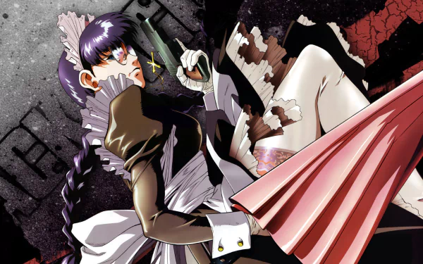 Anime Black Lagoon Roberta (Black Lagoon) HD Desktop Wallpaper | Background Image