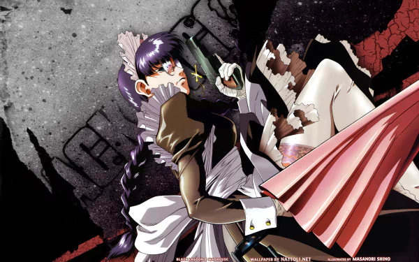 Anime Black Lagoon Roberta (Black Lagoon) HD Desktop Wallpaper | Background Image