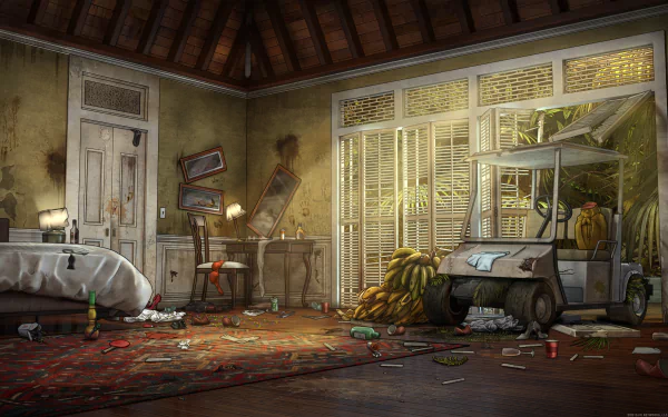  Archer Setting Hotel Room