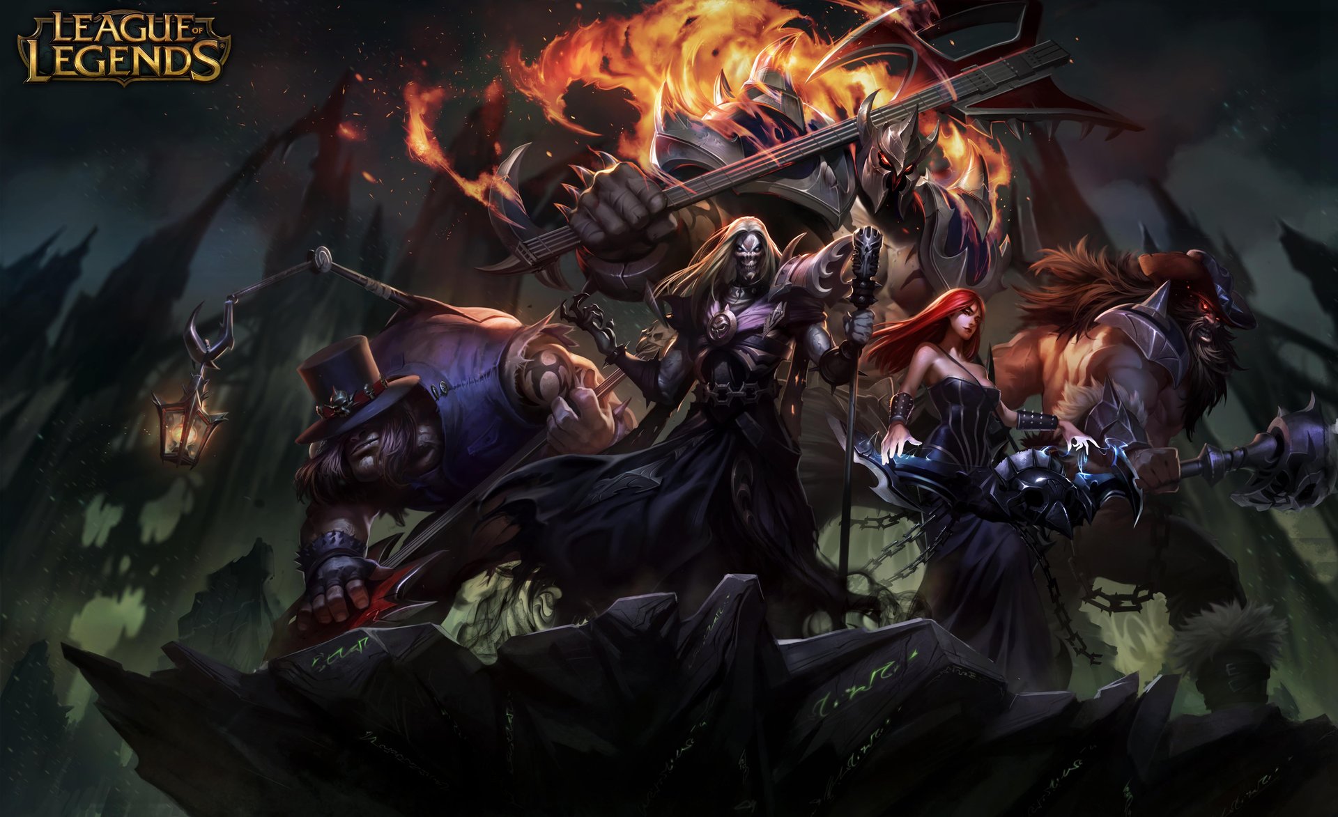 Epic Pentakill League Of Legends Hd Wallpaper By Chengwei Pan