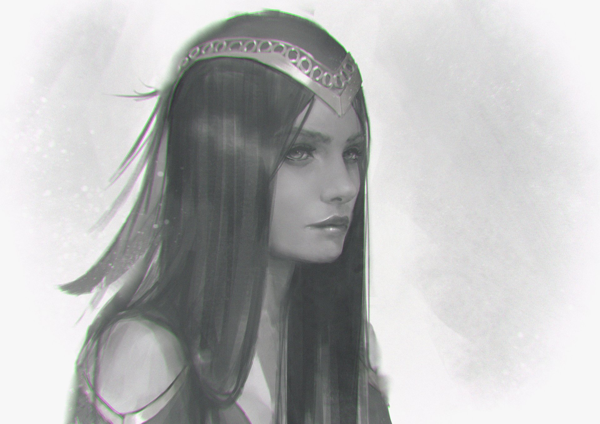 Download Woman Artistic HD Wallpaper by Gan Wen Haw