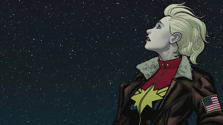 Comic Captain Marvel HD Desktop Wallpaper | Background Image