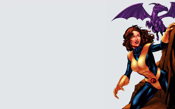 Comic Kitty Pryde HD Desktop Wallpaper | Background Image