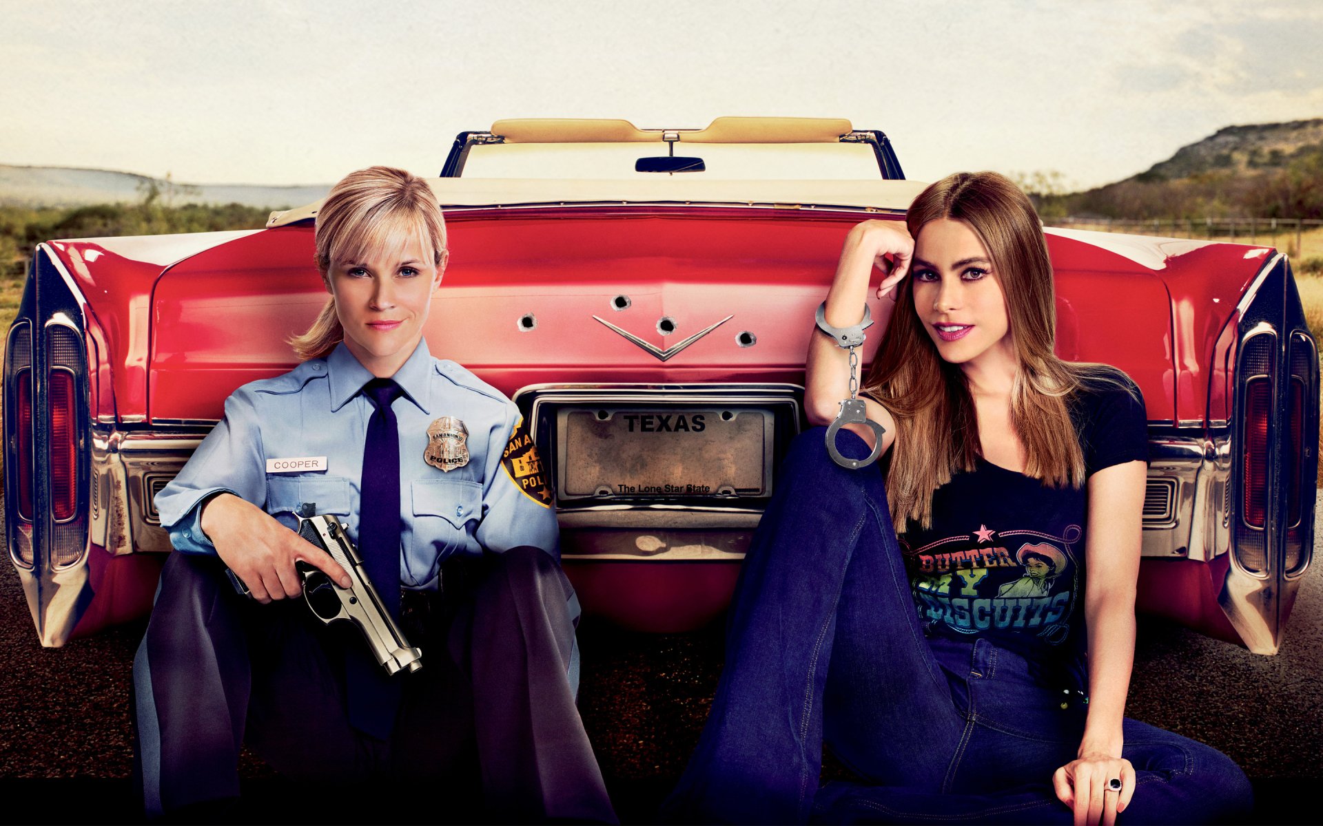Download Sofía Vergara Reese Witherspoon Movie Hot Pursuit HD Wallpaper