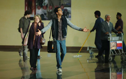 Dev Patel Maggie Smith movie The Second Best Exotic Marigold Hotel HD Desktop Wallpaper | Background Image