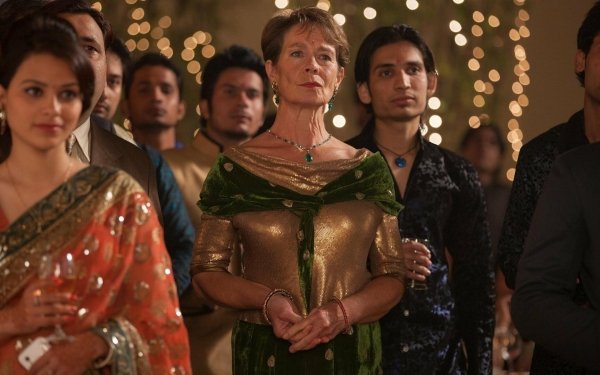 Movie The Second Best Exotic Marigold Hotel Celia Imrie HD Wallpaper | Background Image