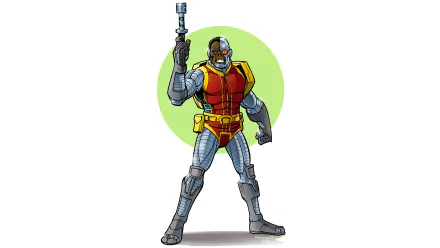 Comic Deathlok HD Desktop Wallpaper | Background Image