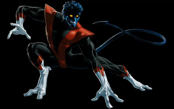 Nightcrawler (Marvel Comics) Comic HD Desktop Wallpaper | Background Image
