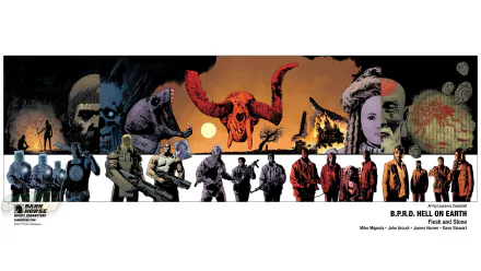 Comic b.P.R.D. hell on earth HD Desktop Wallpaper | Background Image