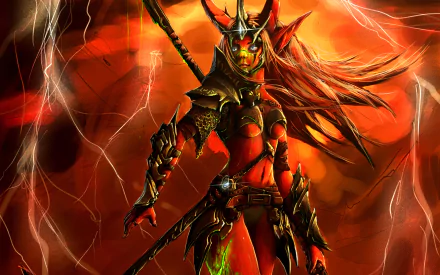 fantasy woman warrior HD Desktop Wallpaper | Background Image