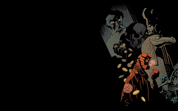 Hellboy Comic B.P.R.D. HD Desktop Wallpaper | Background Image